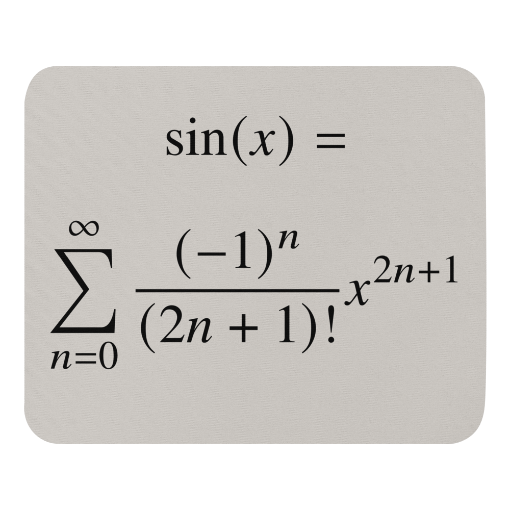 Taylor series expansion sin x Grey