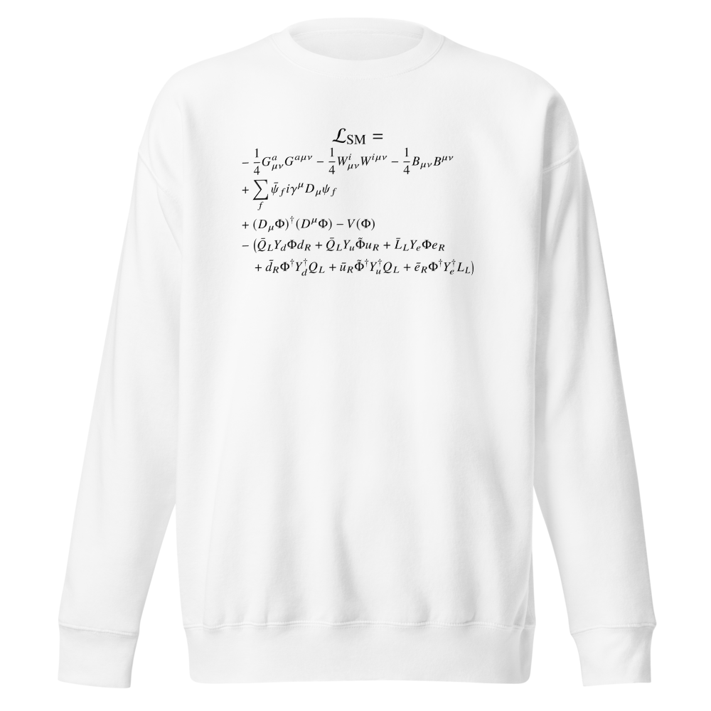 Standard Model Lagrangian White