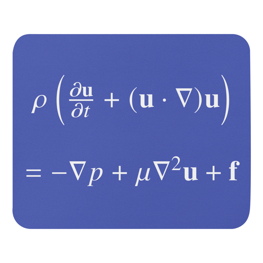Navier-Stokes Equation Blue
