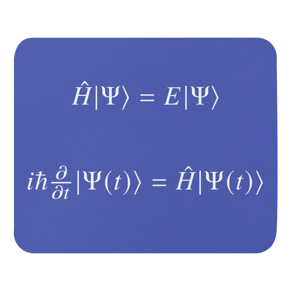Schrödinger Equation Blue
