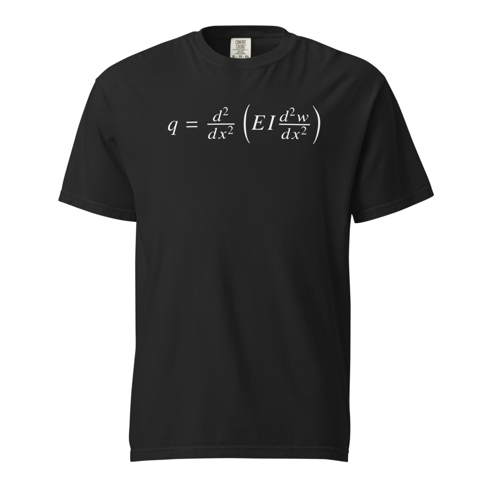 Euler-Bernoulli Beam Equation Black