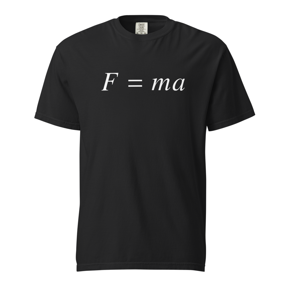 Newton's Second Law Black