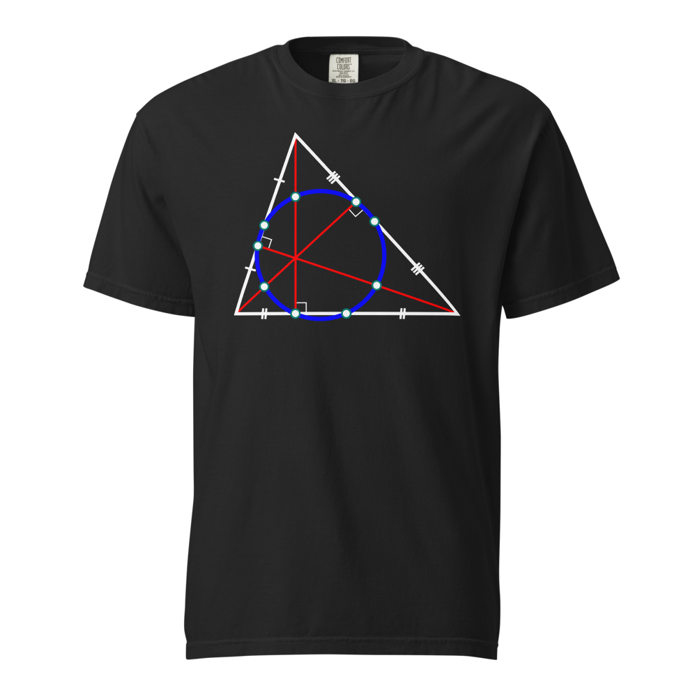 Nine Point Circle Black