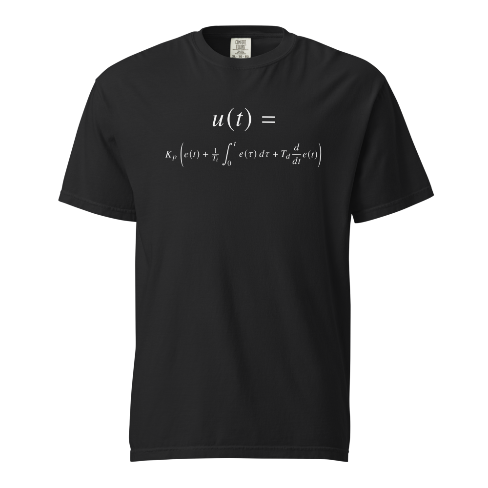 PID Controller Equation Black