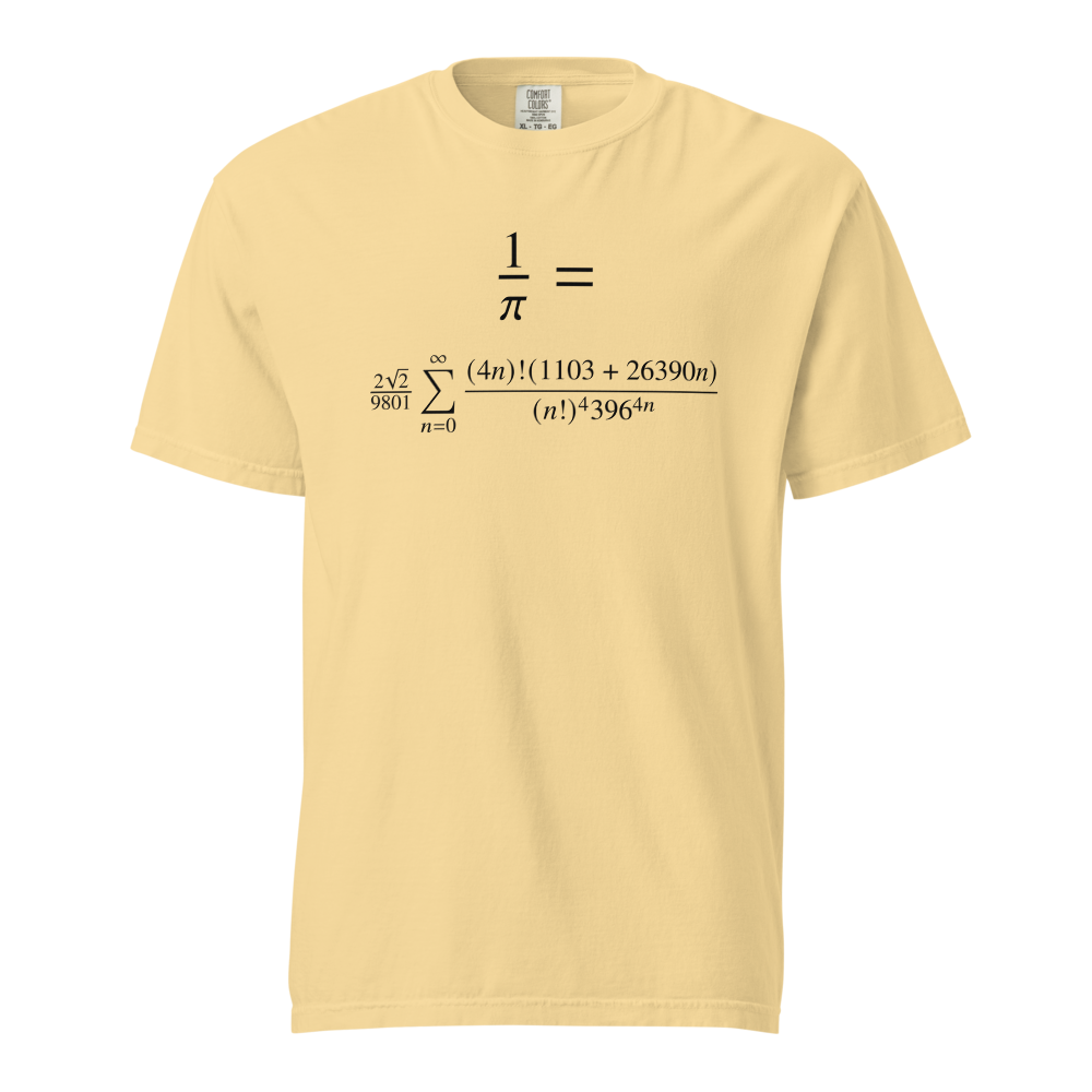 Ramanujan's Infinite Pi Formula Butter