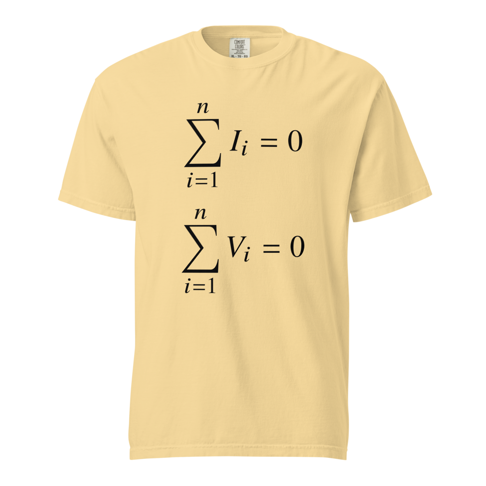 Kirchhoff's circuit laws Butter