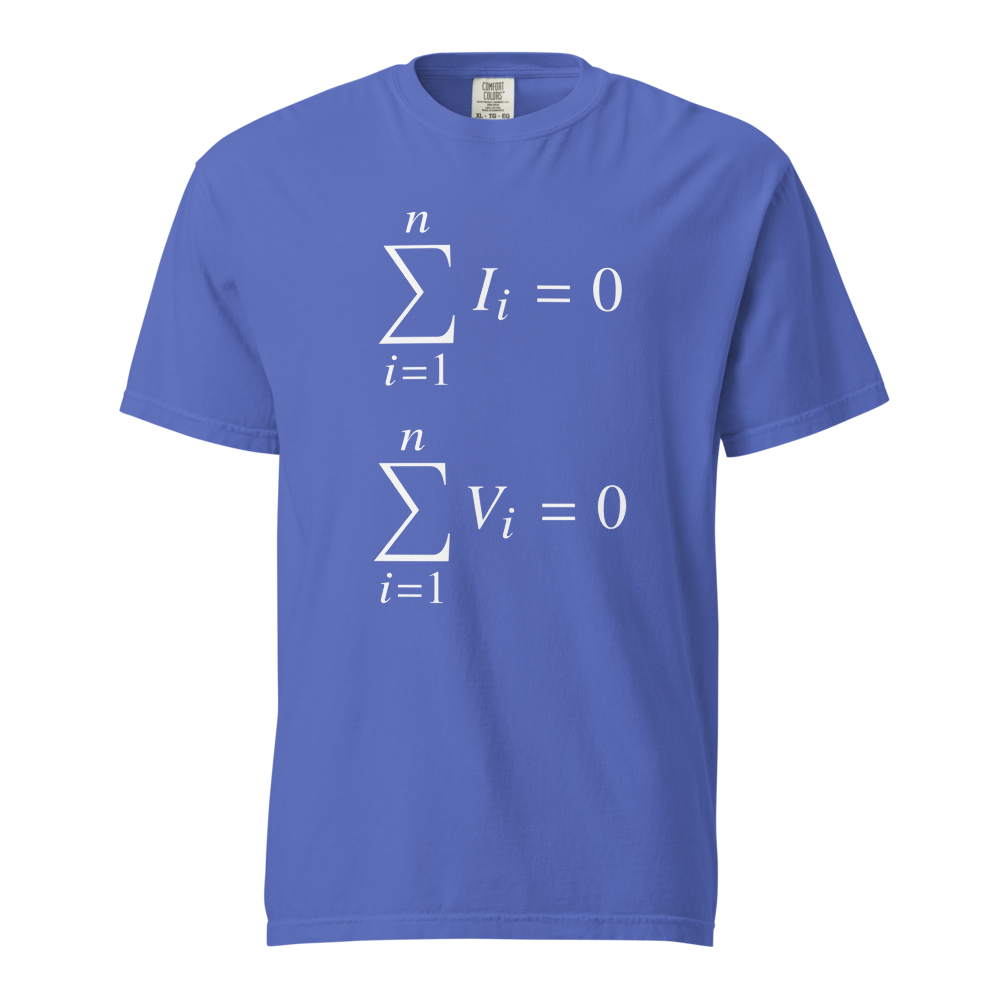 Kirchhoff's circuit laws Flo Blue