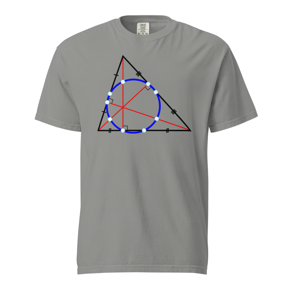 Nine Point Circle Grey