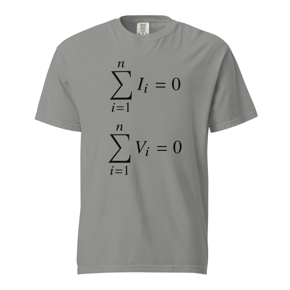Kirchhoff's circuit laws Grey