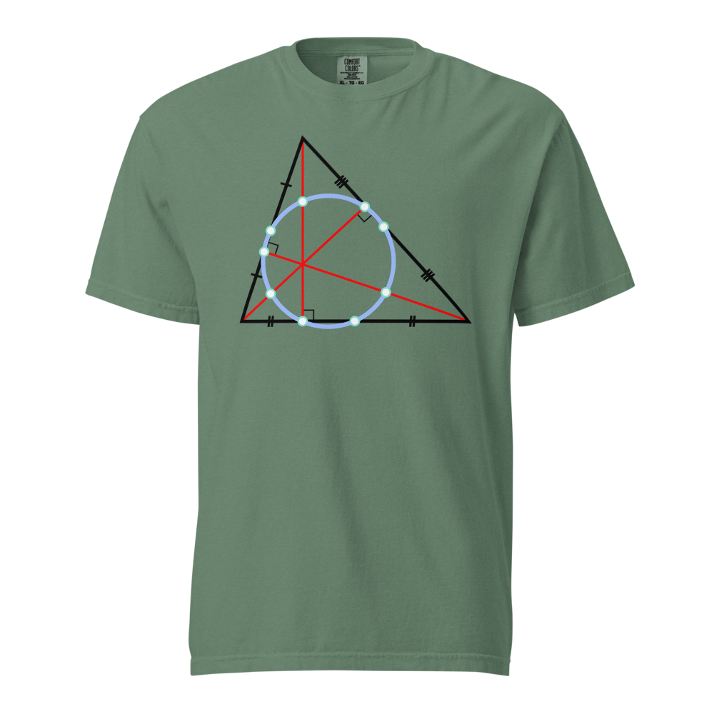 Nine Point Circle Light Green