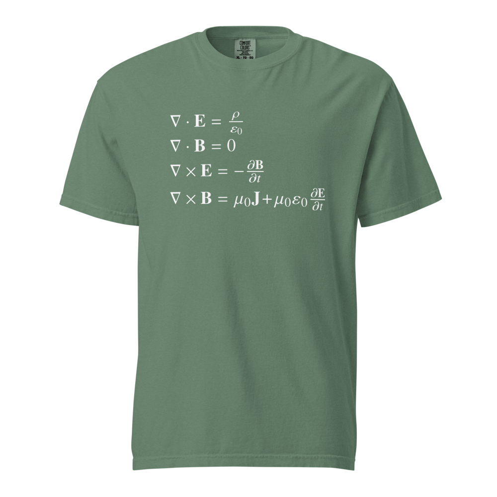 Maxwell's Equations Light Green
