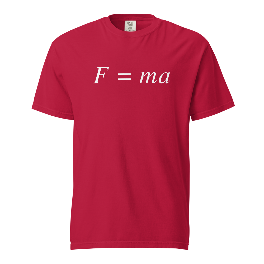 Newton's Second Law Red