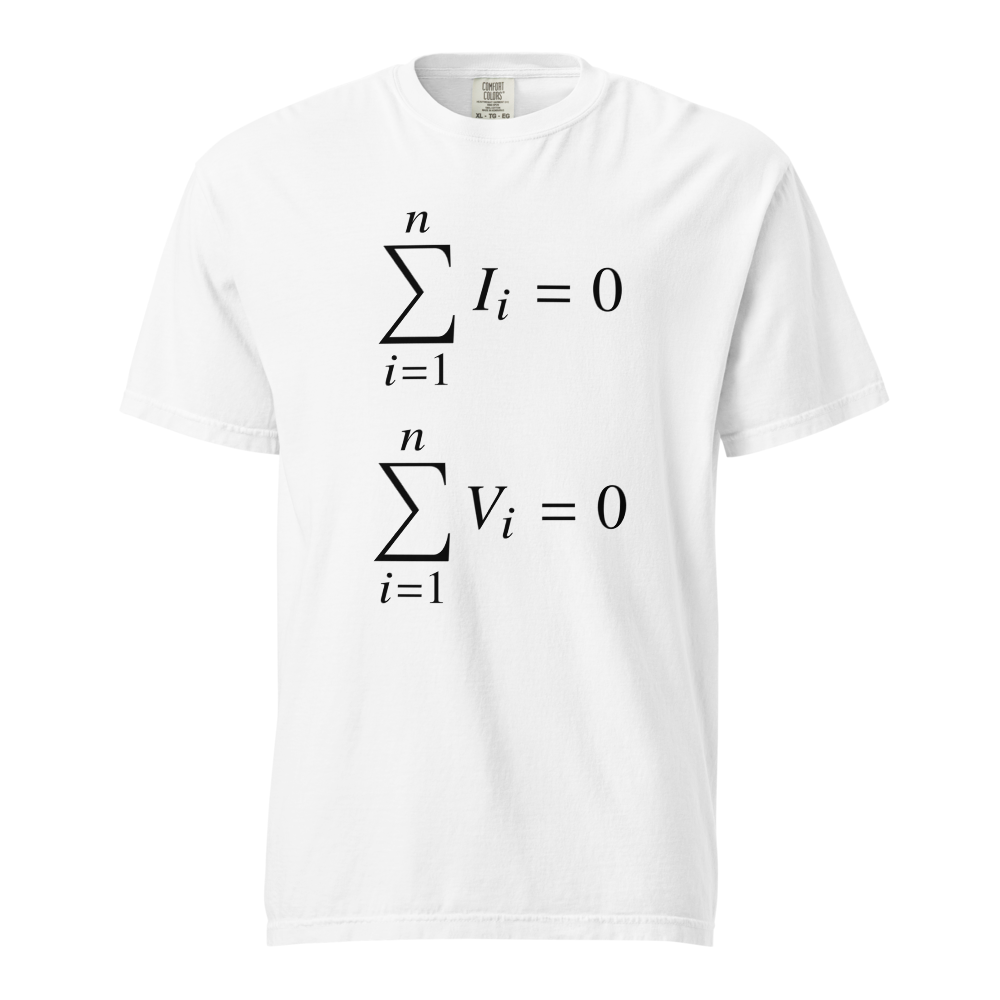 Kirchhoff's circuit laws White