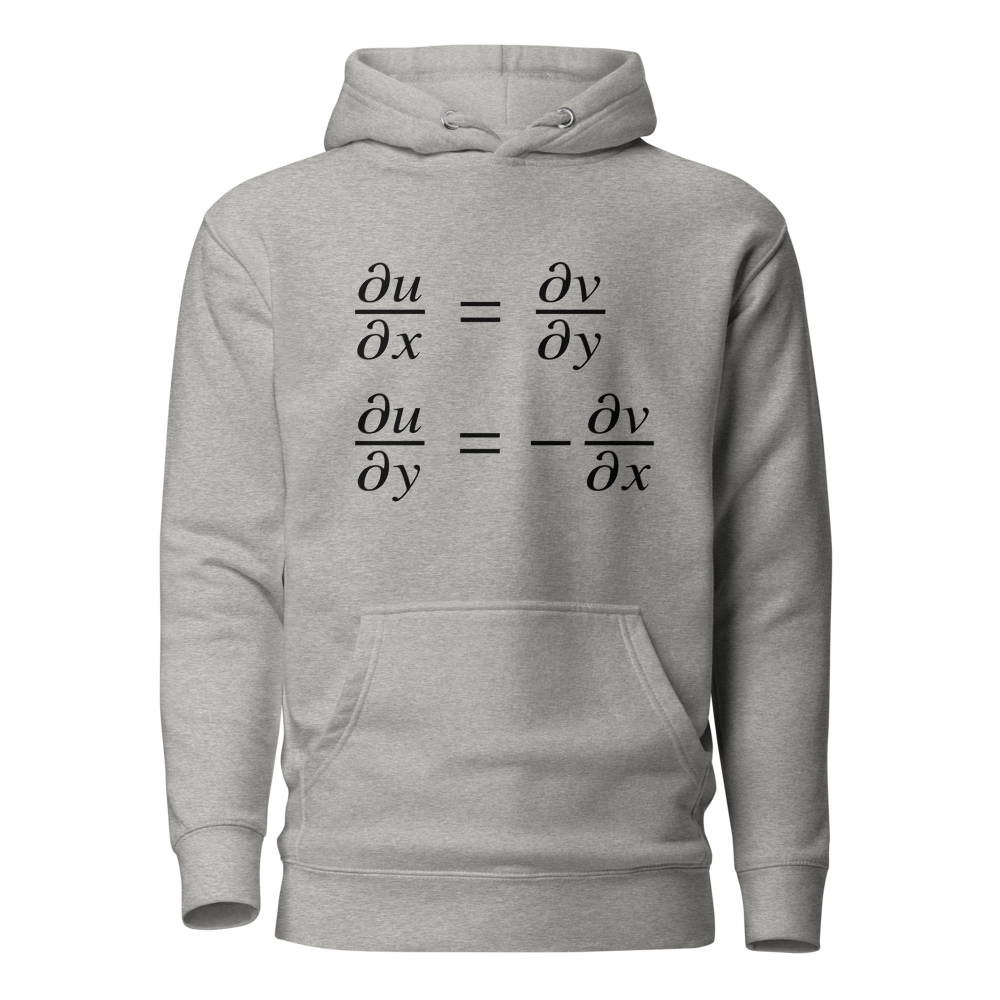 Cauchy-Riemann Equations Carbon Grey