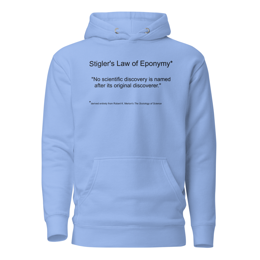 Stigler's Law Carolina Blue