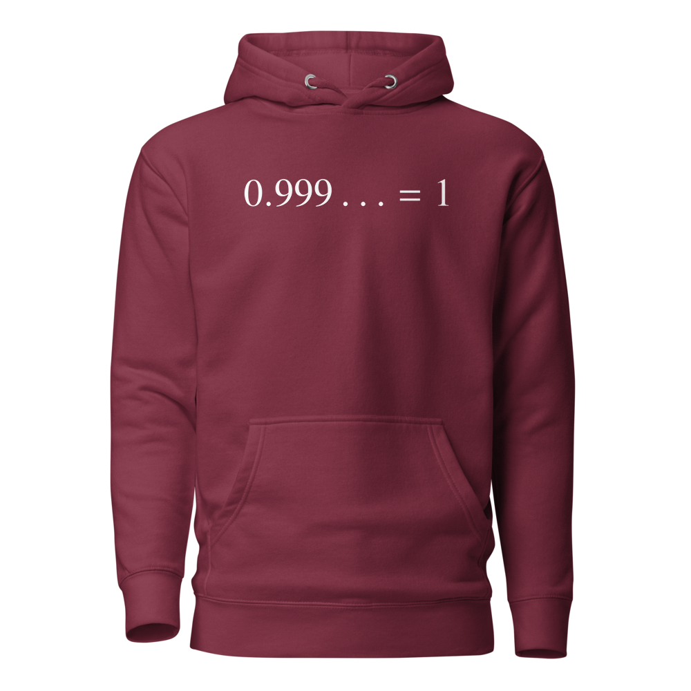Repeating Decimal Identity Maroon