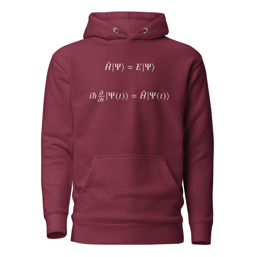 Schrödinger Equation Maroon