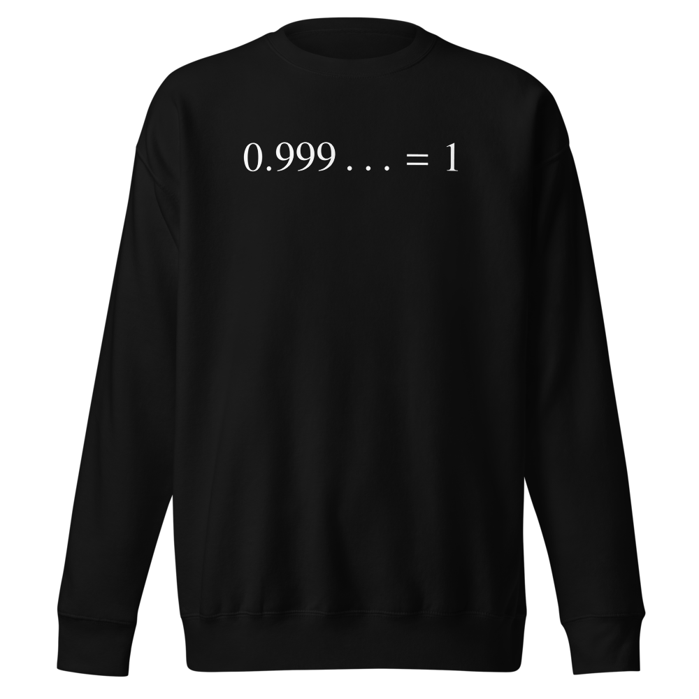 Repeating Decimal Identity Black