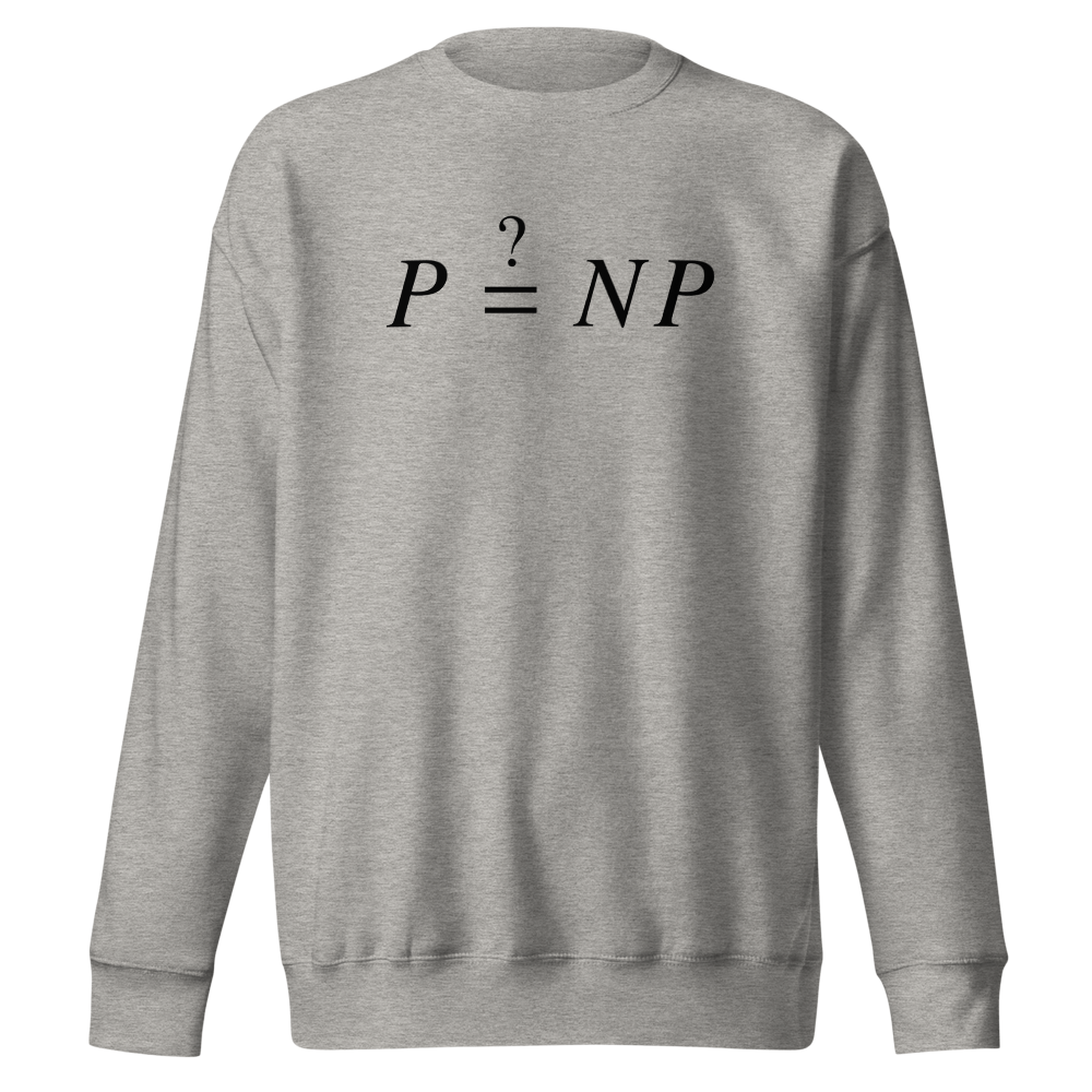 P versus NP Carbon Grey