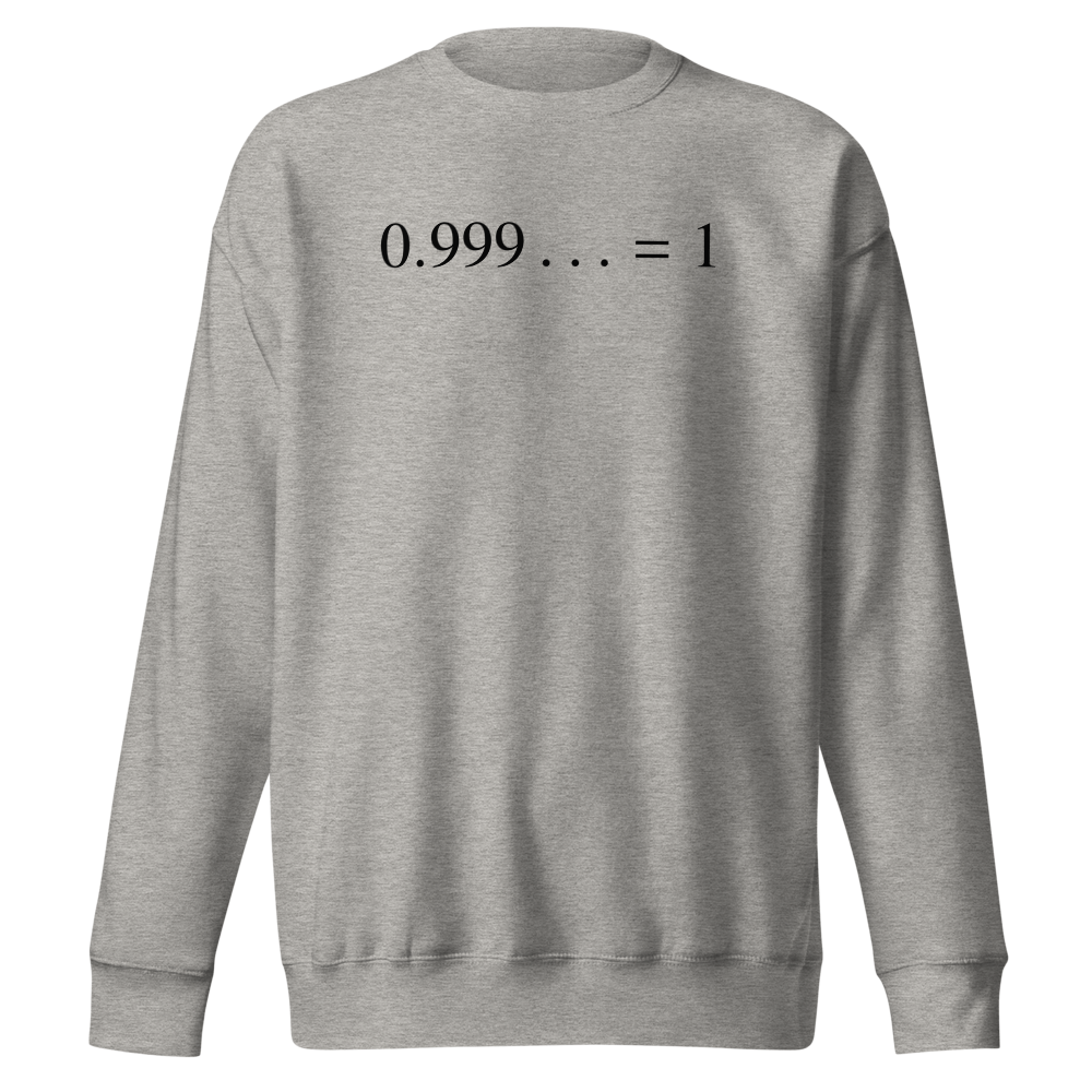 Repeating Decimal Identity Carbon Grey