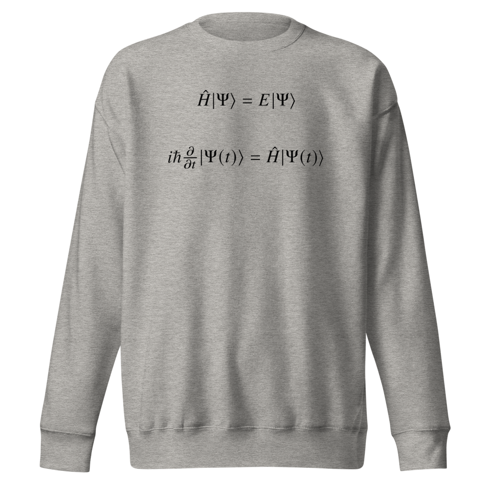 Schrödinger Equation Carbon Grey