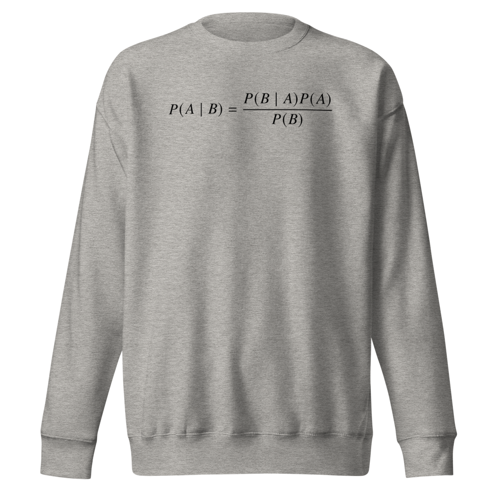 Bayes' Theorem Carbon Grey