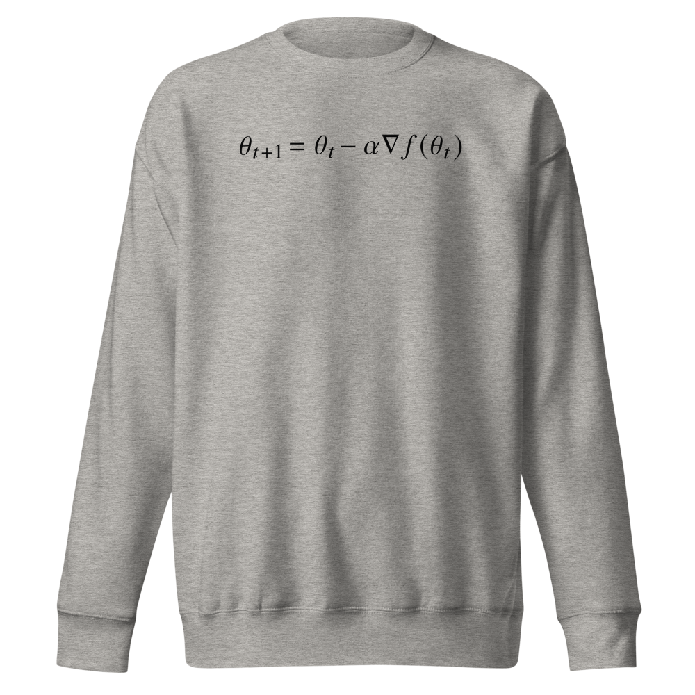 Gradient Descent Formula Carbon Grey