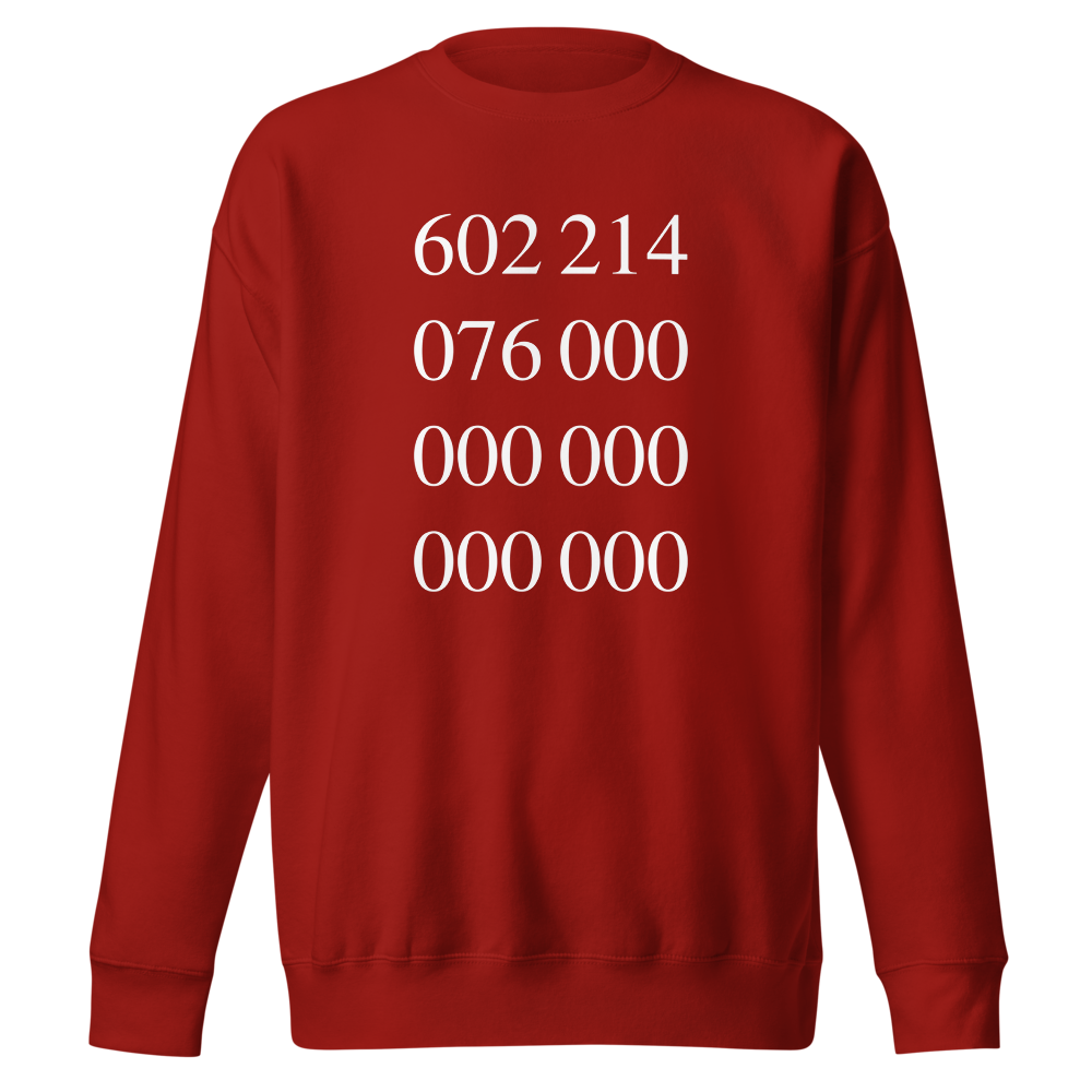 Avagadro's number Cardinal