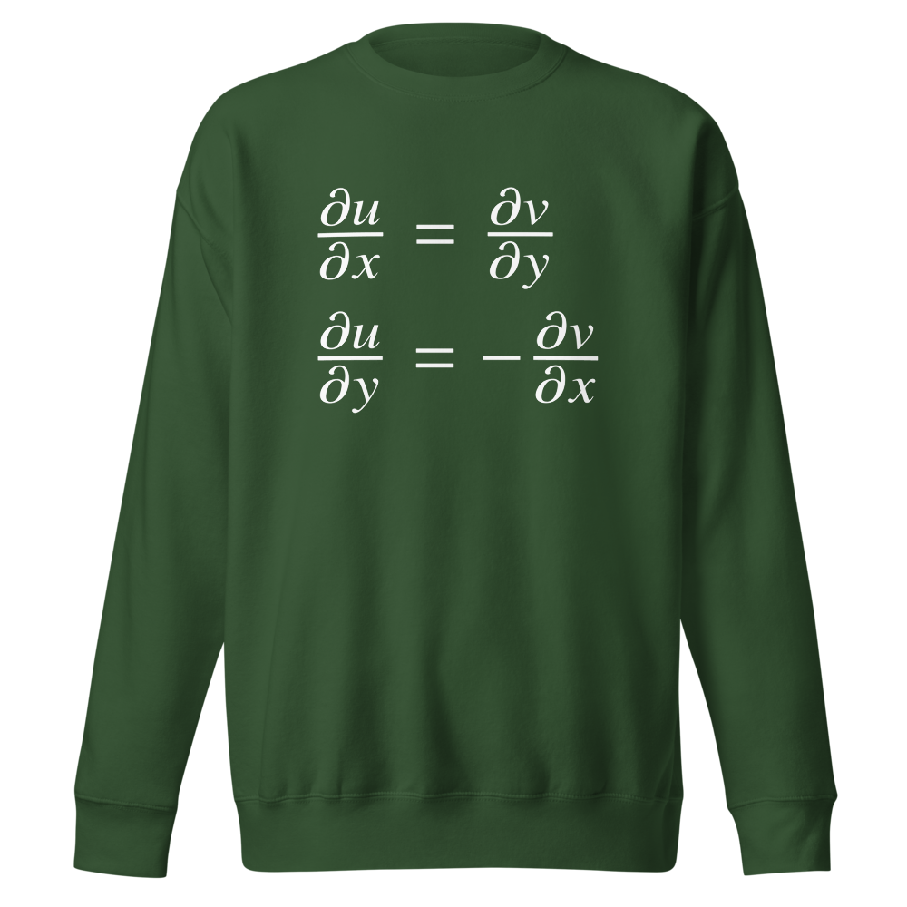 Cauchy-Riemann Equations Forest Green