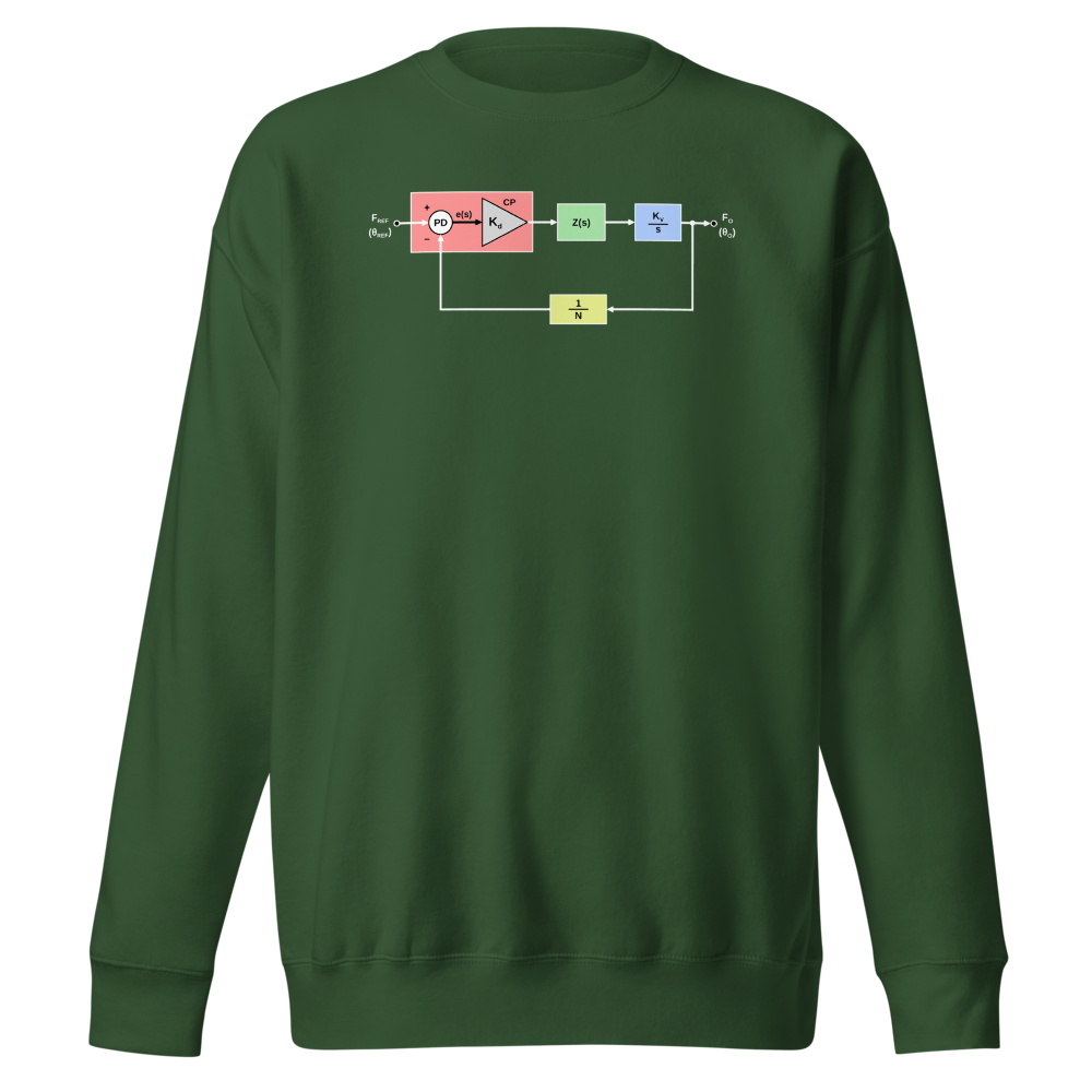 Phase Locked Loop Forest Green
