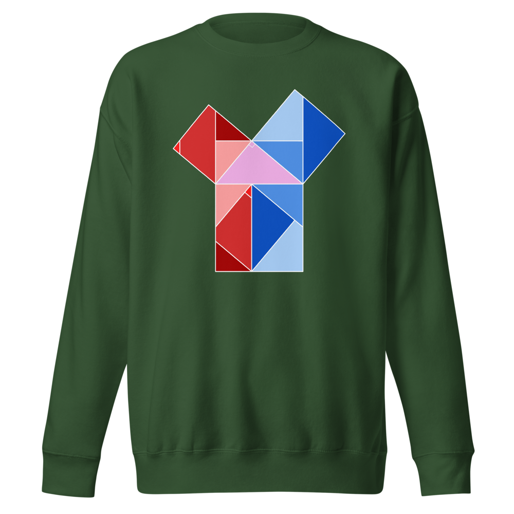 Pythagorean Theorem Forest Green