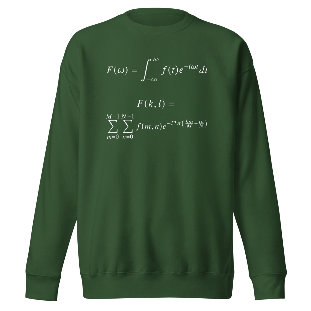 Fourier Transform Forest Green