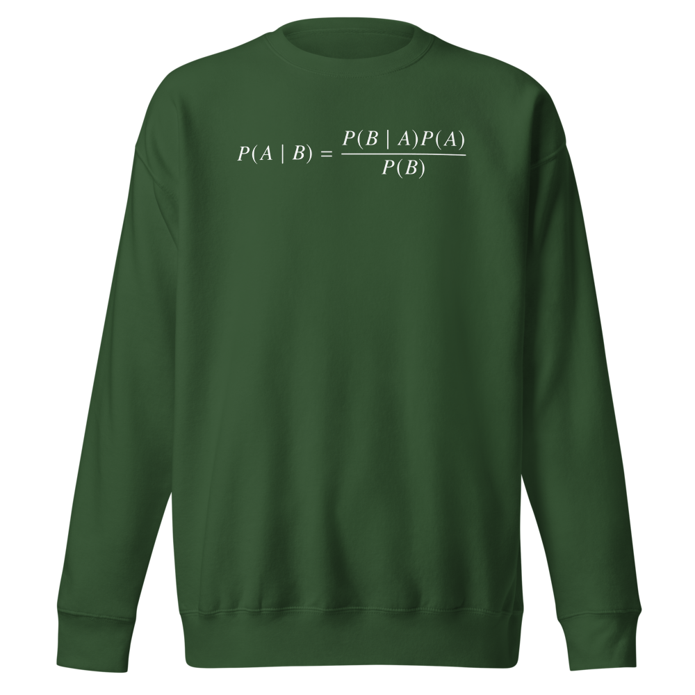 Bayes' Theorem Forest Green