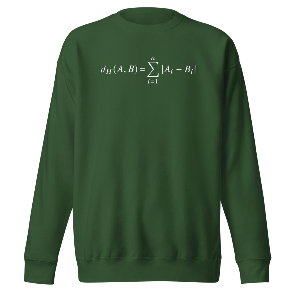 Hamming Distance Forest Green