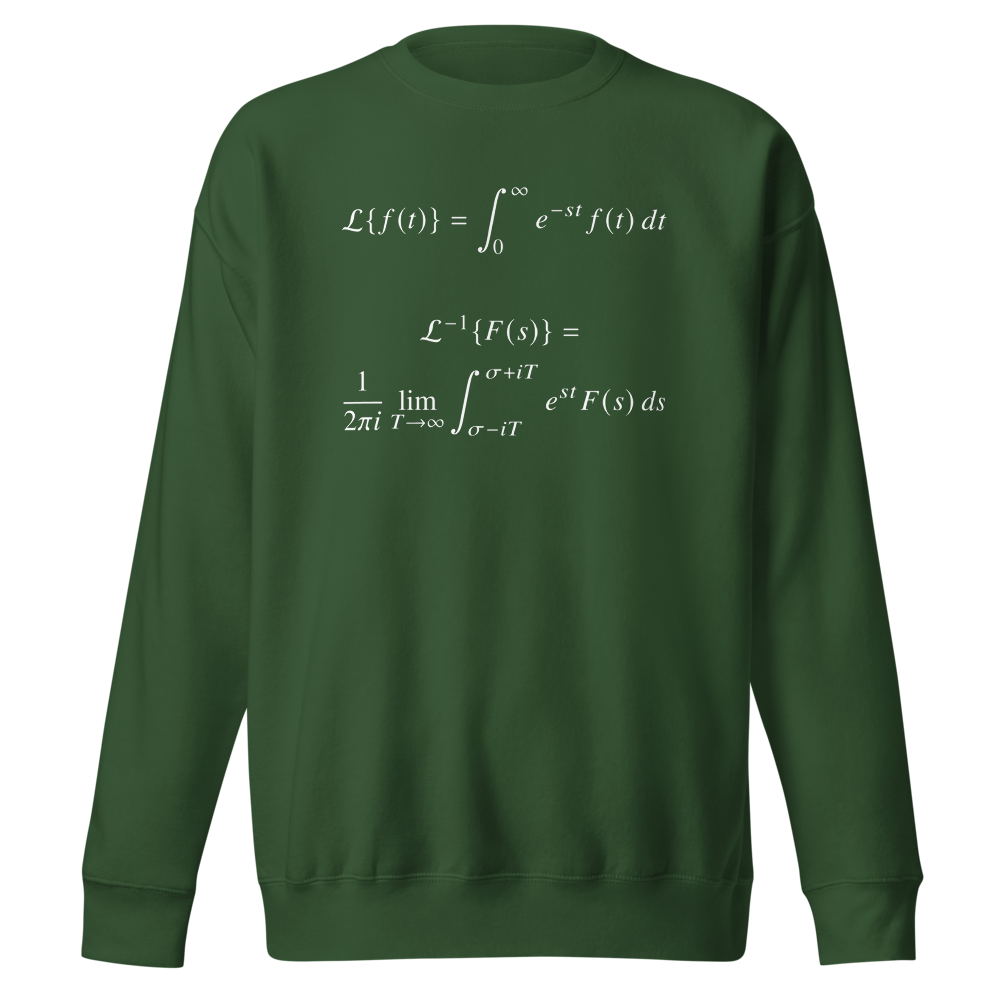 Laplace Transform Forest Green