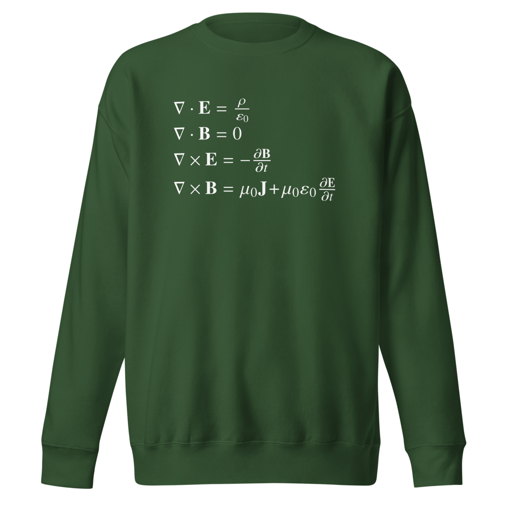 Maxwell's Equations Forest Green
