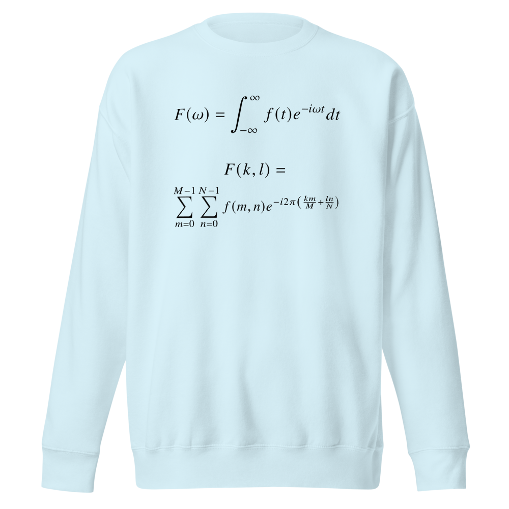 Fourier Transform Sky Blue