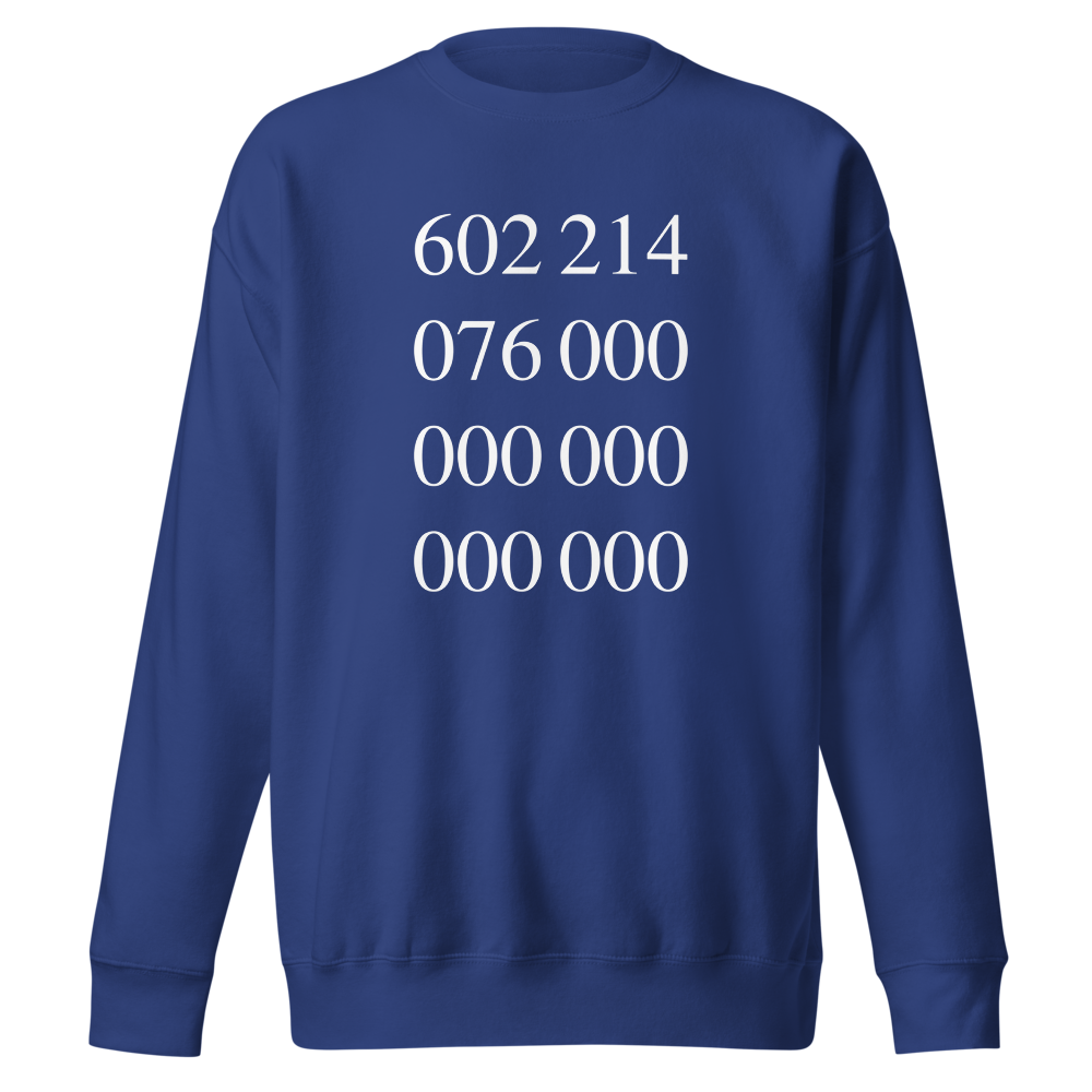 Avagadro's number Team Royal