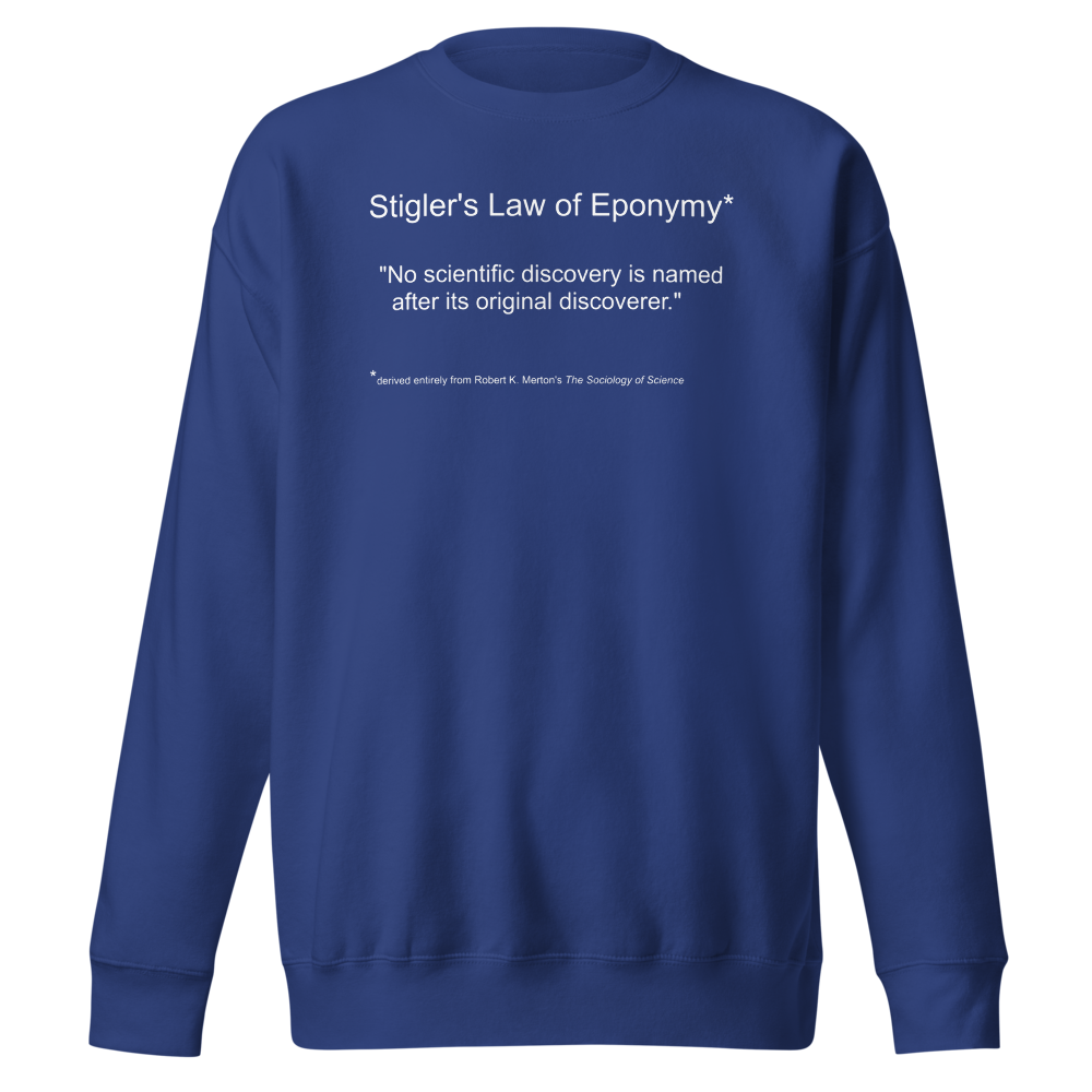 Stigler's Law Team Royal